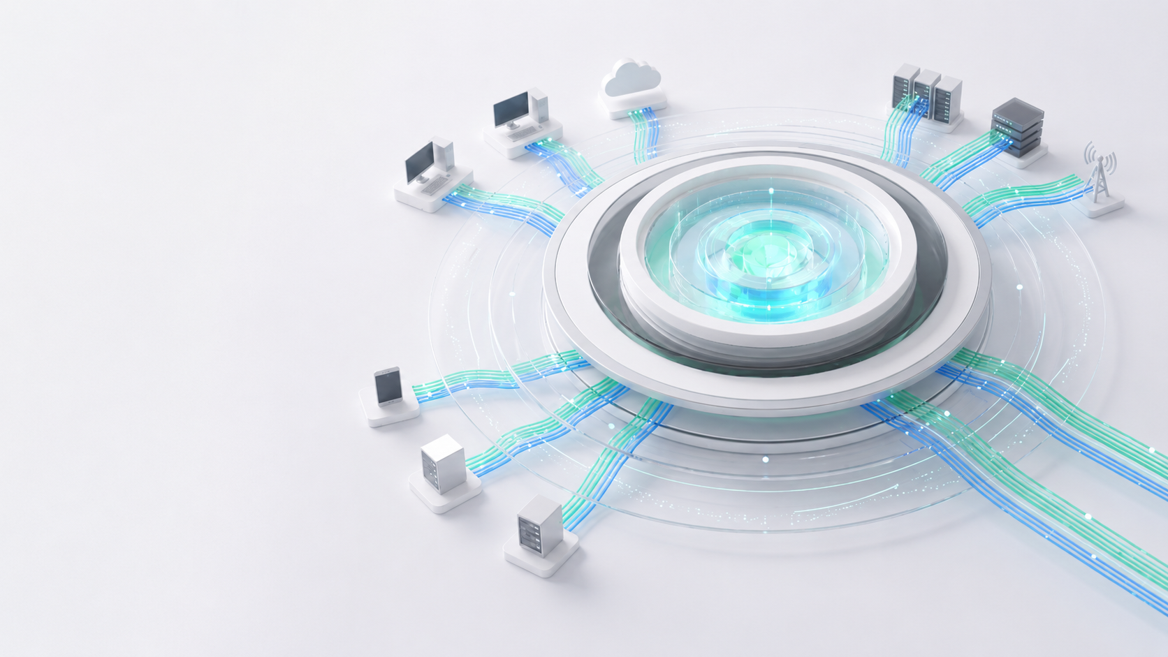 WizIdentity verbindet Benutzer, Anwendungen und Backend-Systeme mit einem zentralen Identitätskern